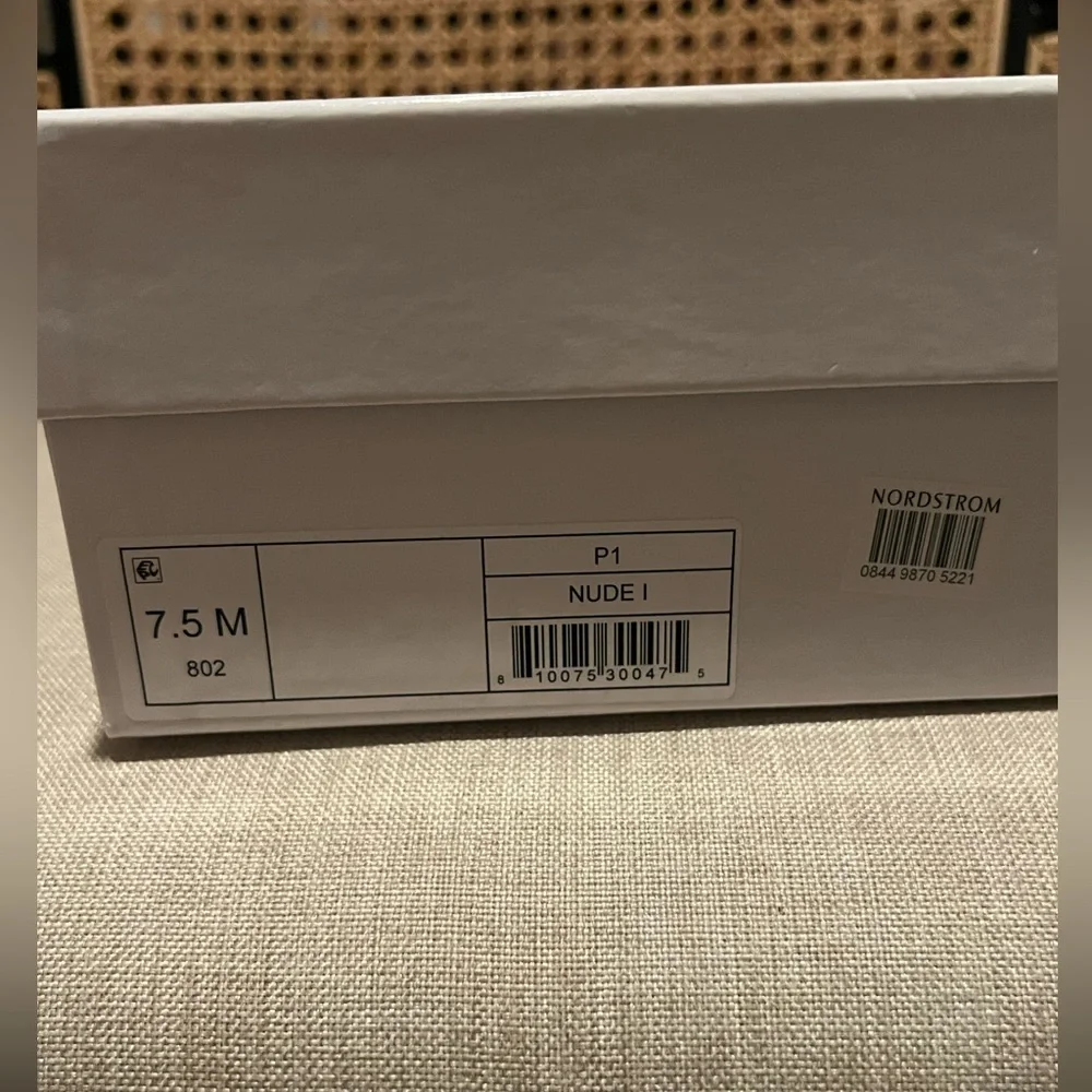 Rebecca Allen “The New Pump” Nude I - Size 7.5- one wear
